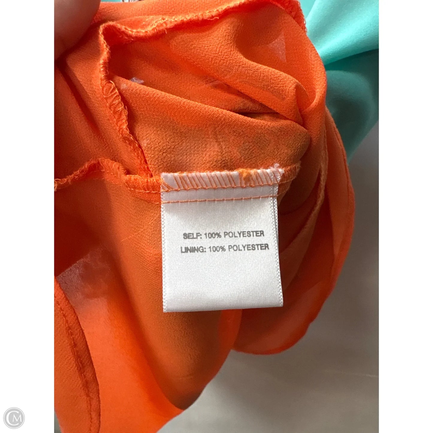 Top Sleeveless By Rose And Olive In Orange, Size: L
