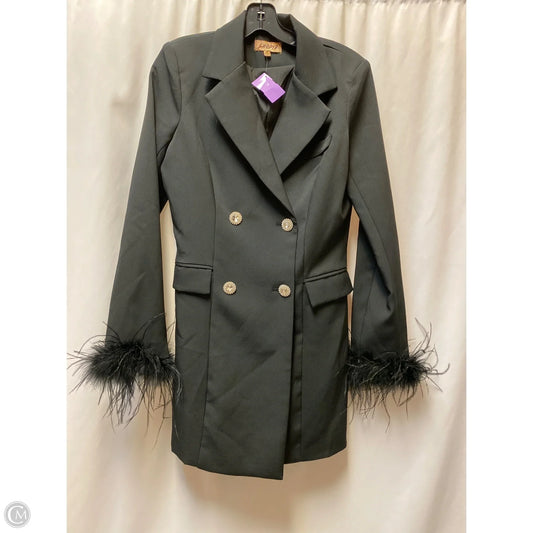 Blazer By Clothes Mentor In Black, Size: M