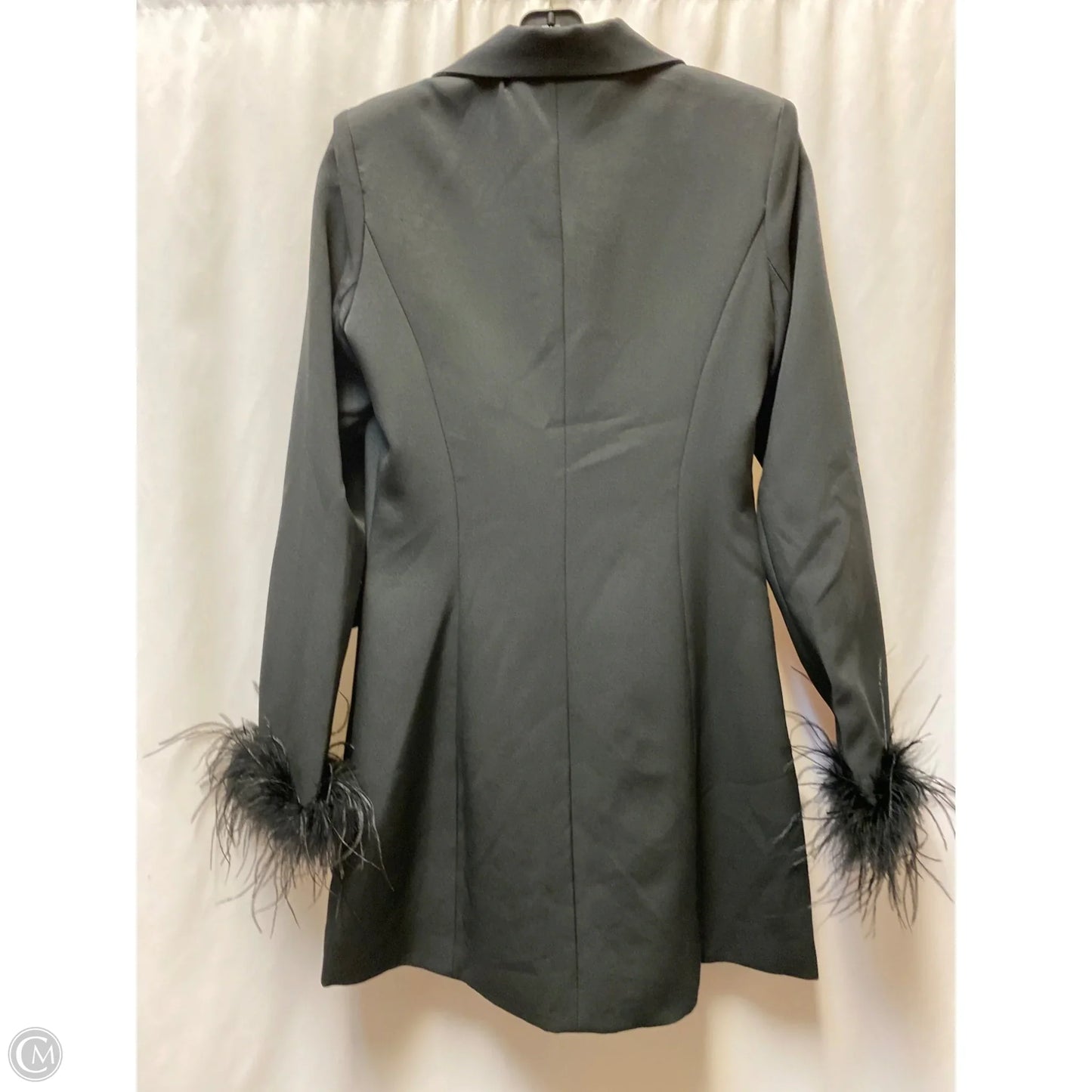 Blazer By Clothes Mentor In Black, Size: M