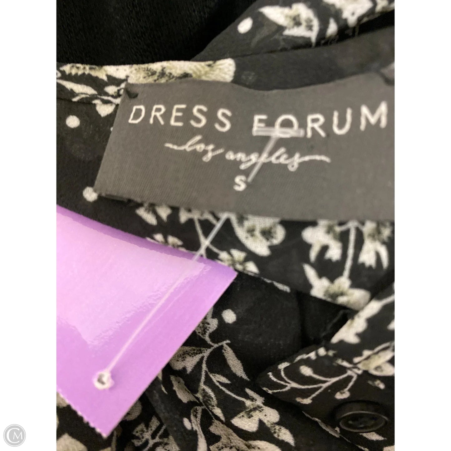 Dress Casual Maxi By Dress Forum In Black, Size: S