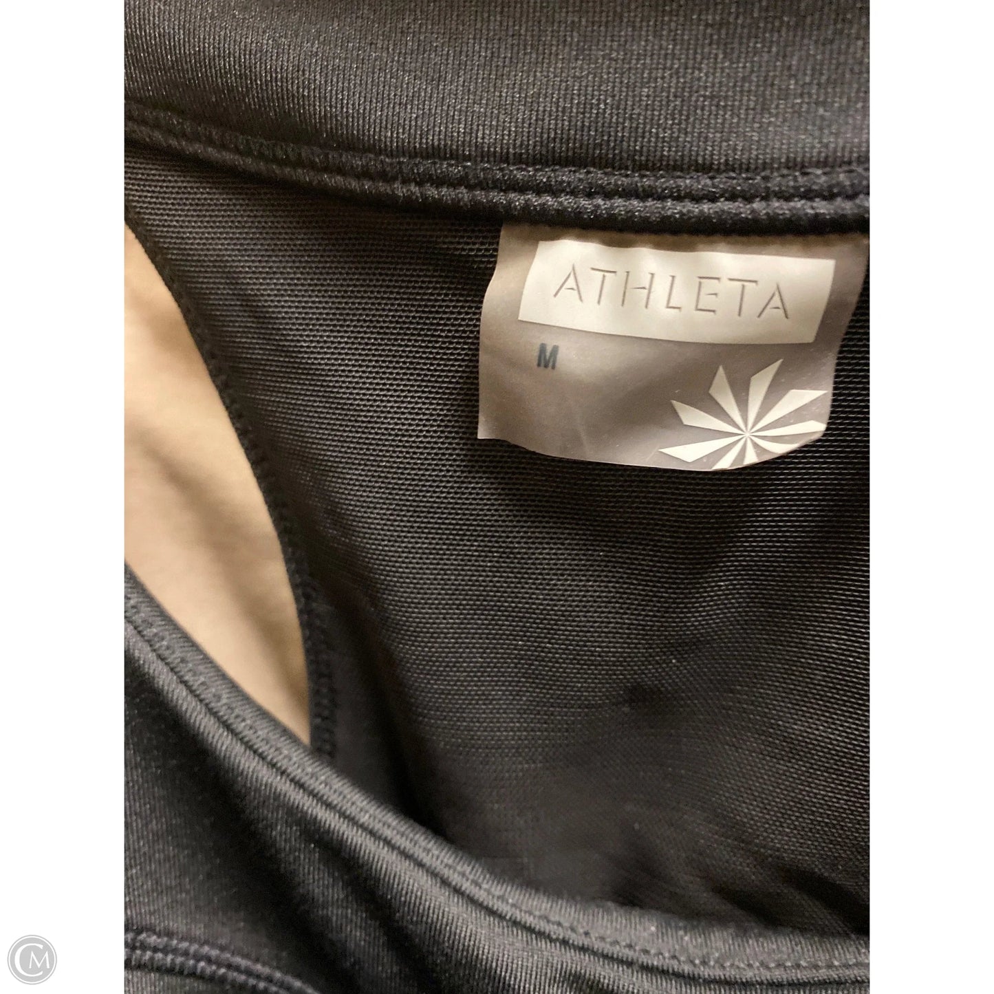 Athletic Bra By Athleta In Black, Size: M