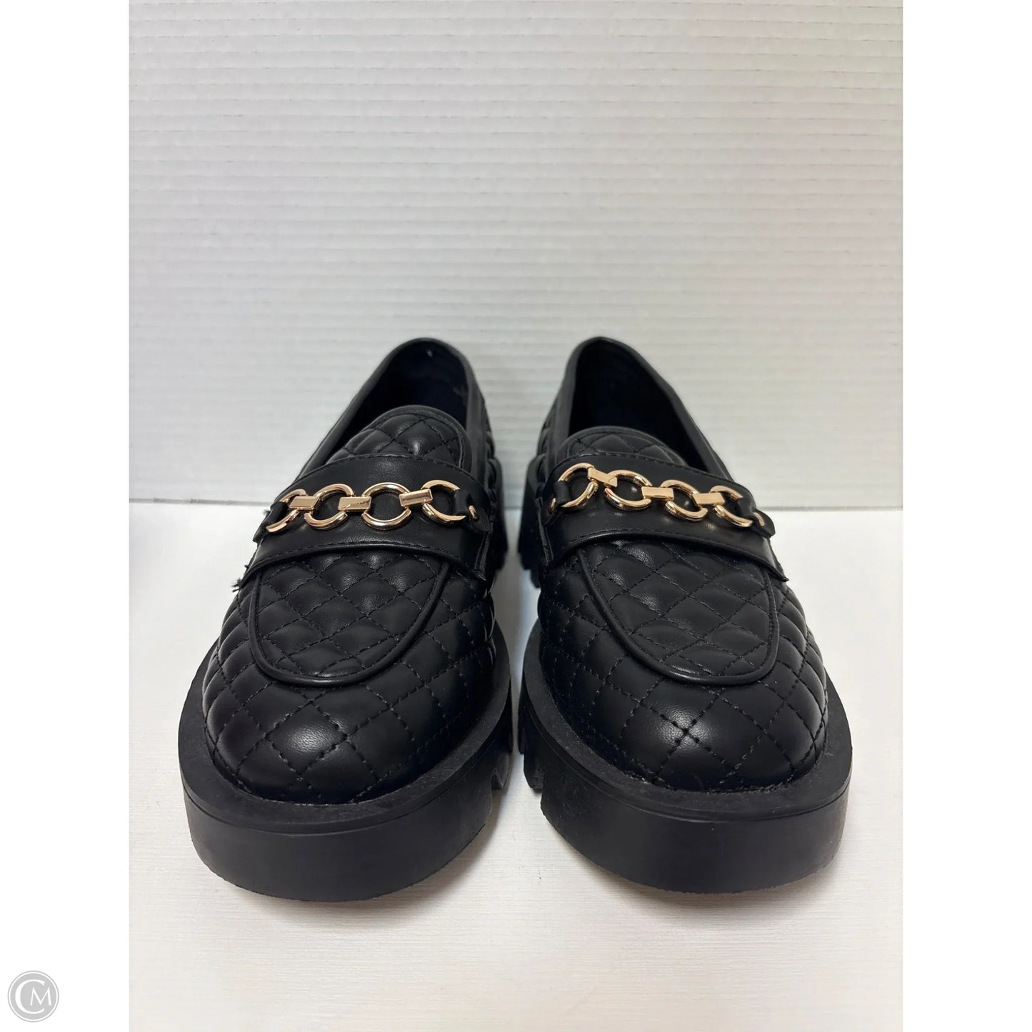 Shoes Flats By Cato In Black, Size: 6