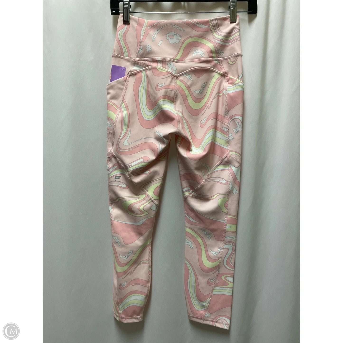 Athletic Capris By Fabletics In Pink, Size: Xs