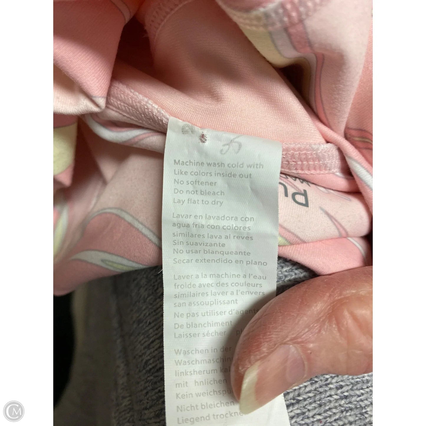 Athletic Capris By Fabletics In Pink, Size: Xs