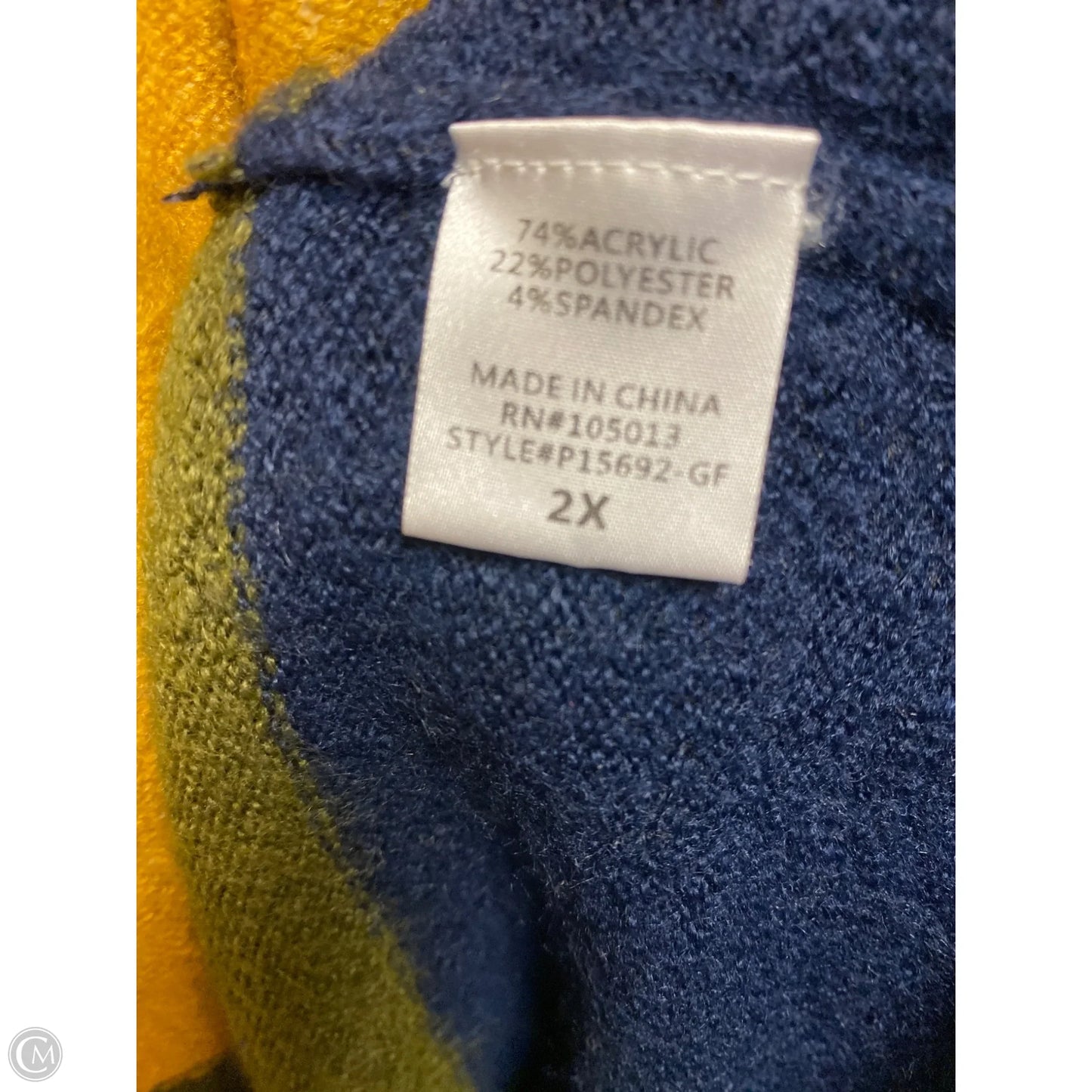 Cardigan By Andree By Unit In Tan, Size: 2x