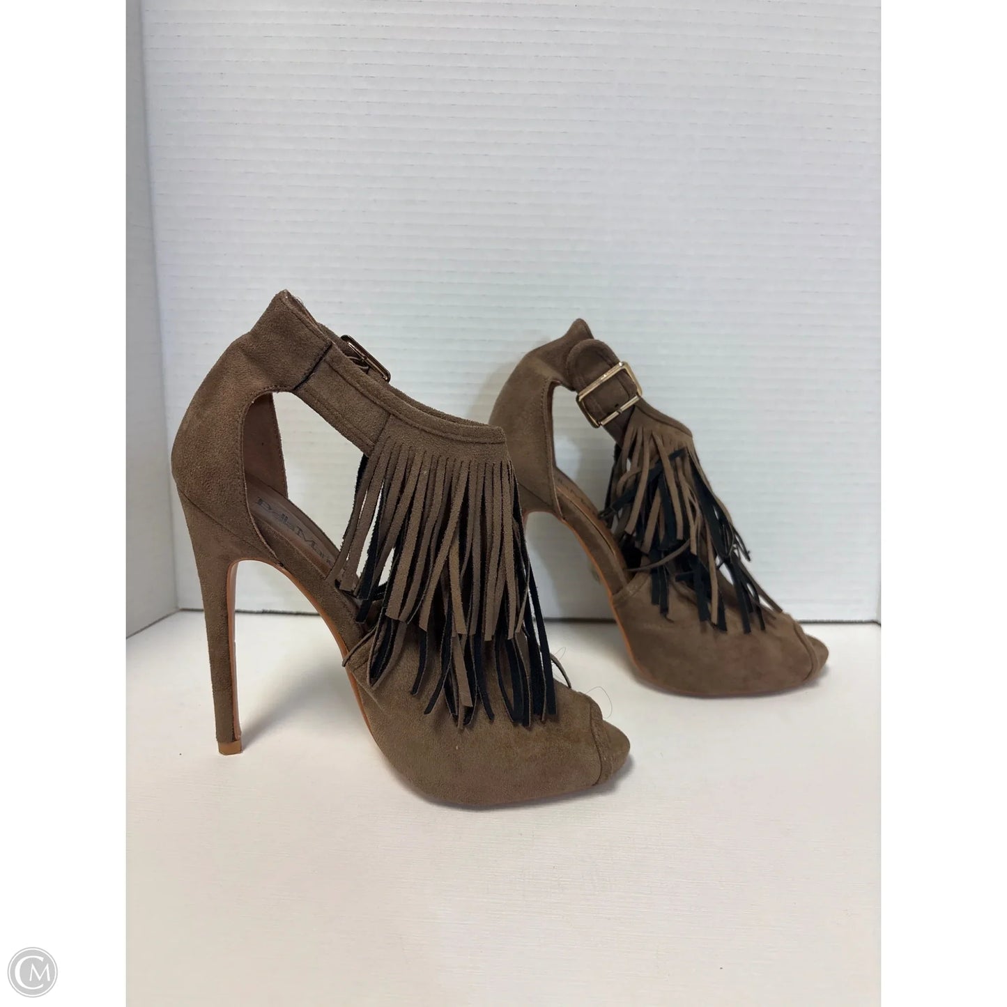 Shoes Heels Stiletto By Bella Marie In Brown, Size: 7.5
