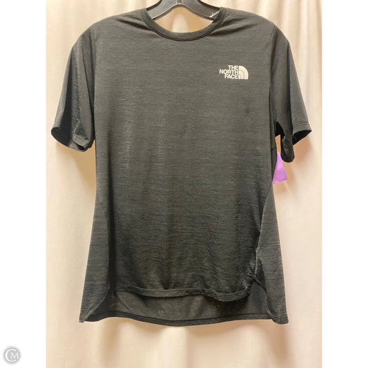 Athletic Top Short Sleeve By The North Face In Black, Size: M