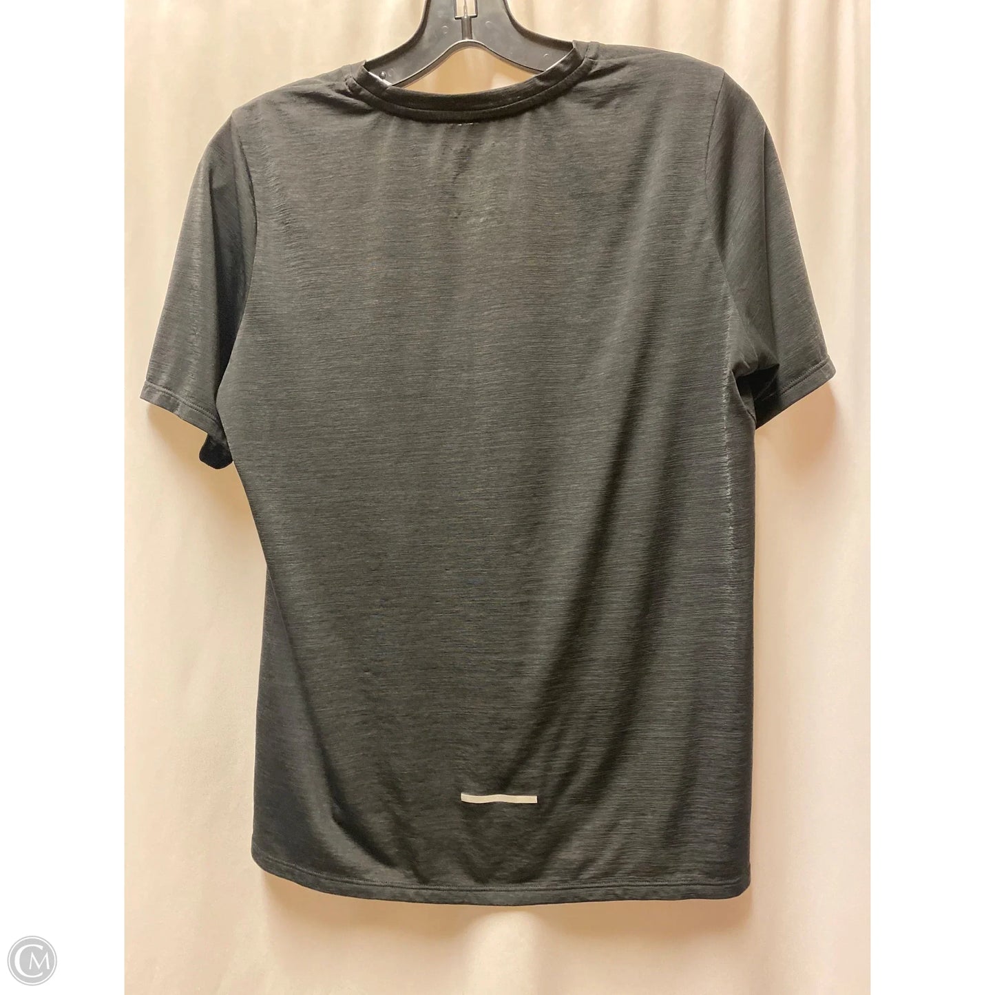 Athletic Top Short Sleeve By The North Face In Black, Size: M