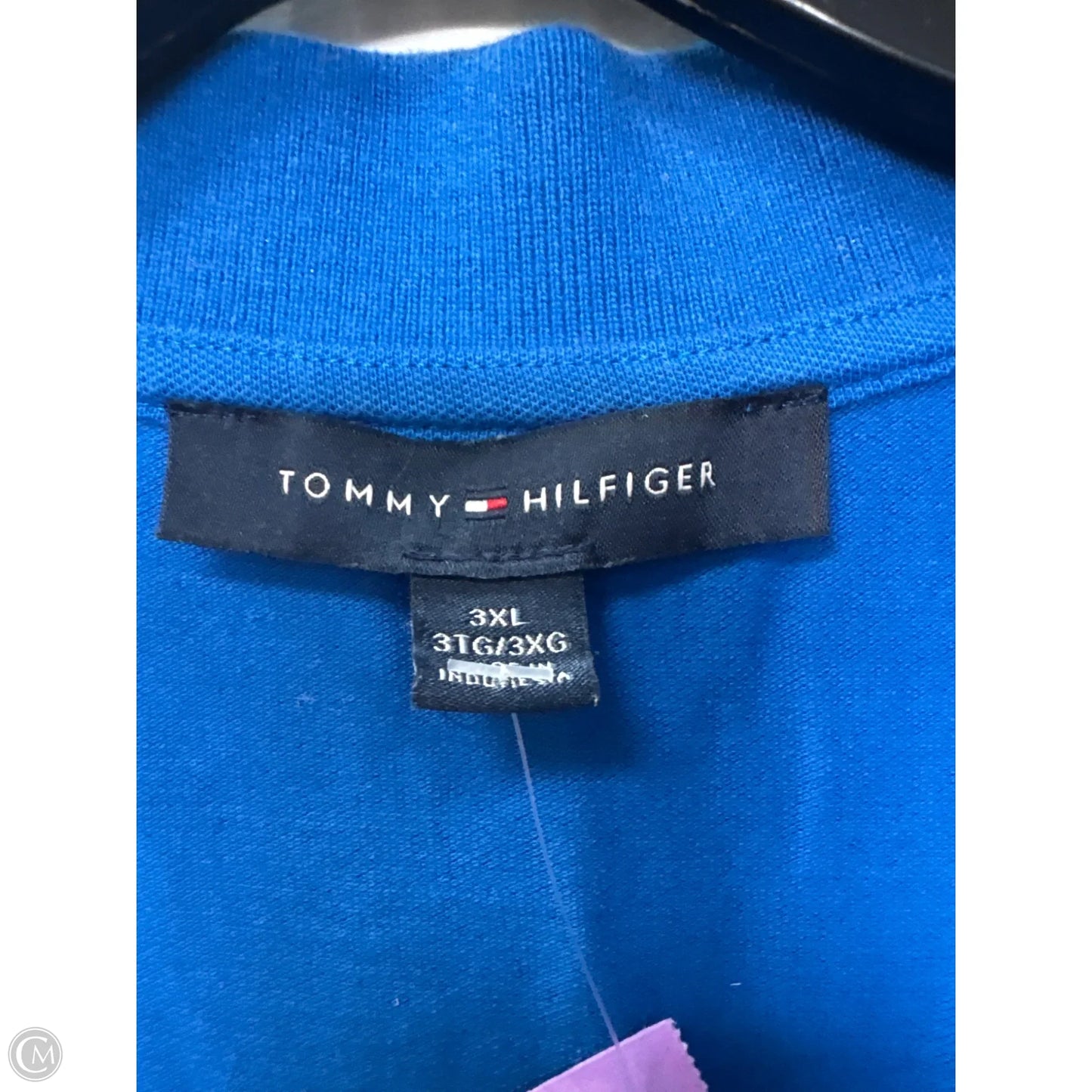 Top Sleeveless By Tommy Hilfiger In Blue, Size: 3x