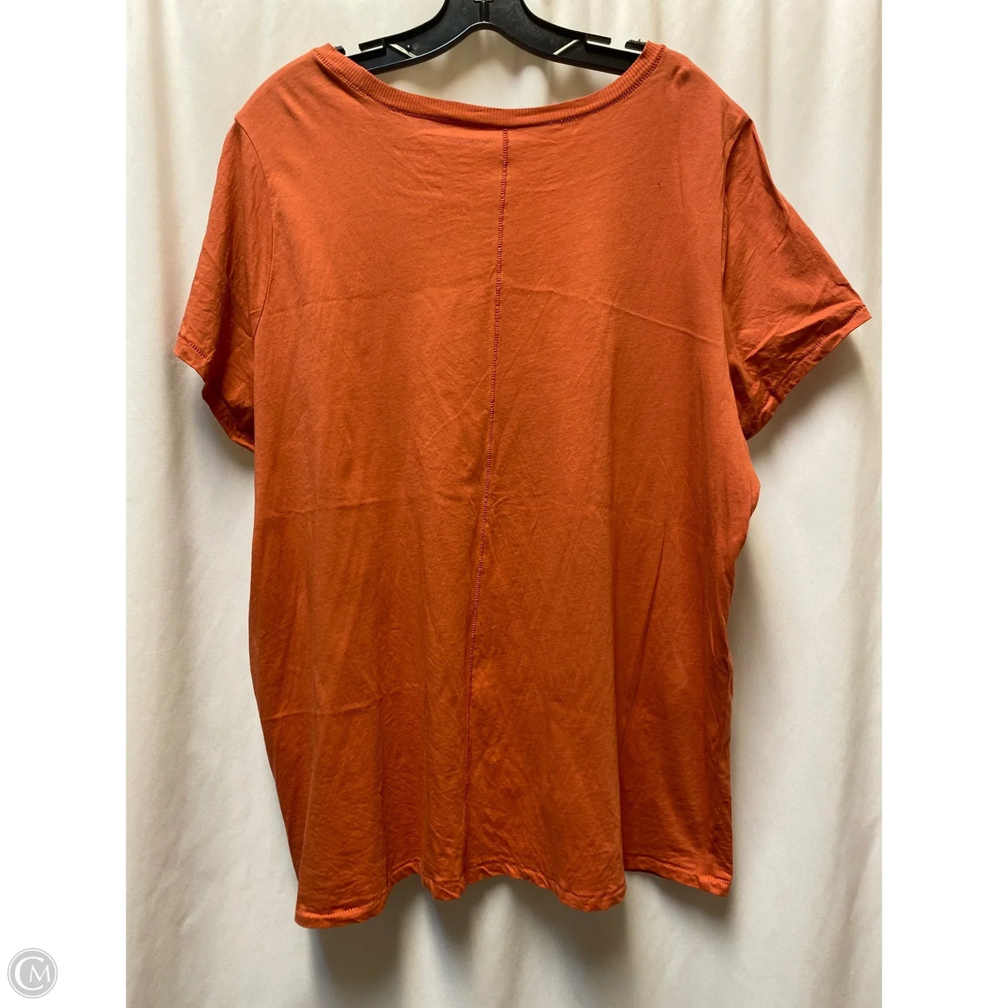 Top Short Sleeve By Torrid In Copper, Size: 3x