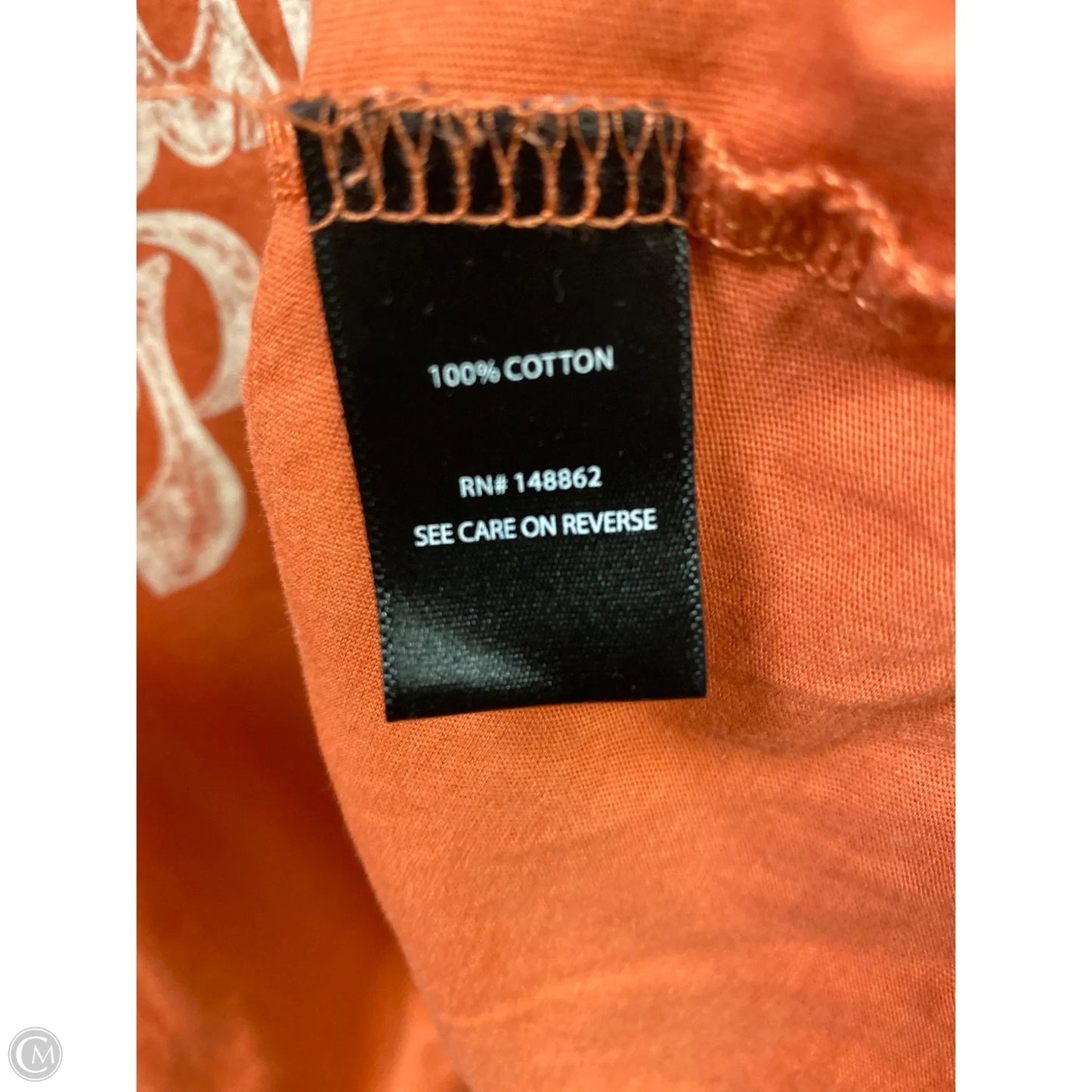 Top Short Sleeve By Torrid In Copper, Size: 3x