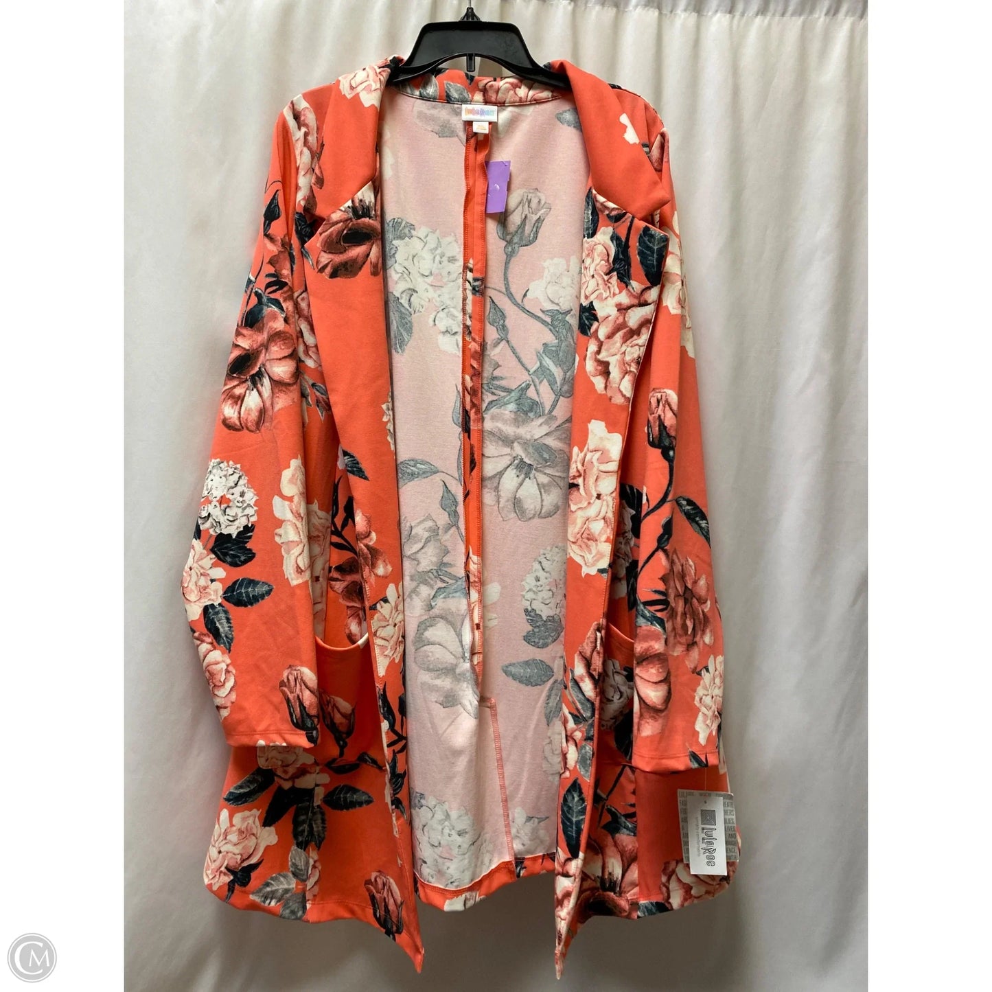 Cardigan By Lularoe In Pink, Size: 3x