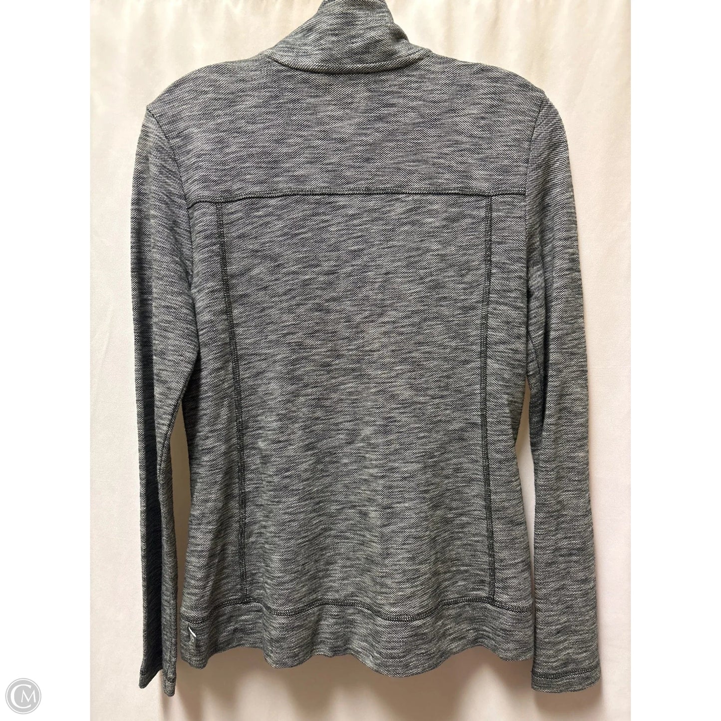 Athletic Top Long Sleeve Crewneck By Talbots In Grey, Size: Xs