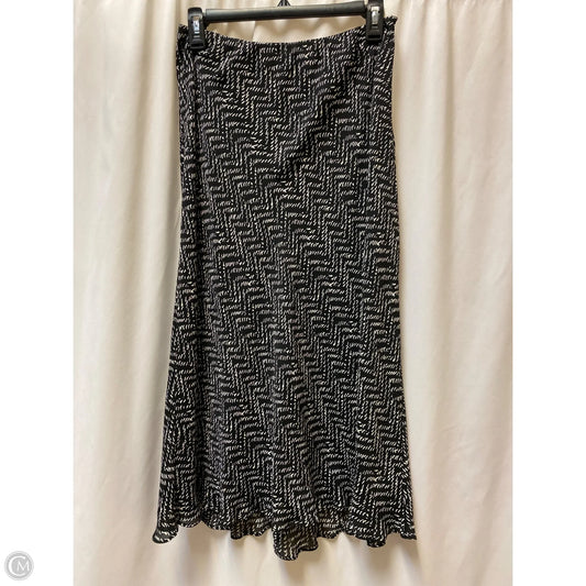 Skirt Midi By Talbots In Black, Size: 4