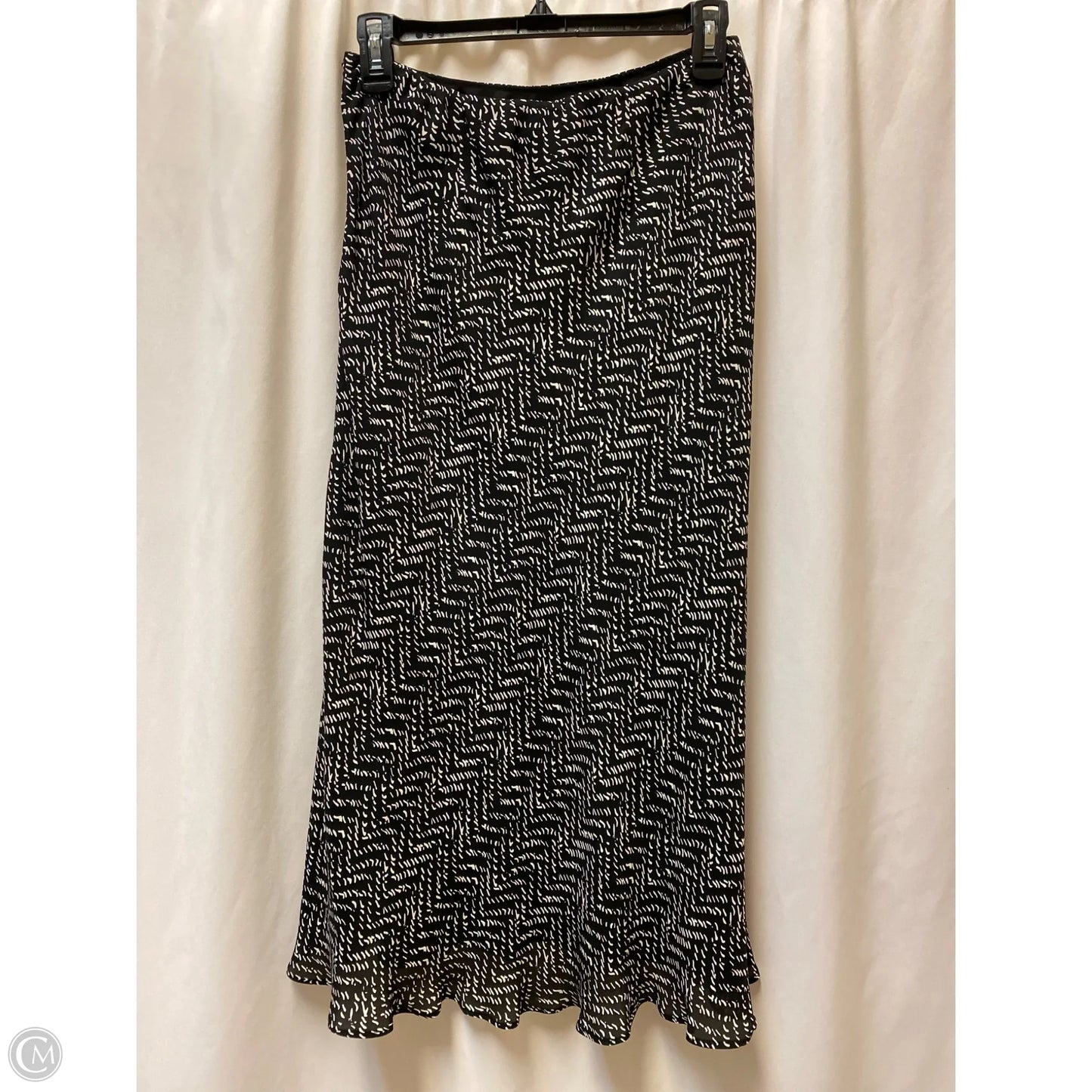 Skirt Midi By Talbots In Black, Size: 4