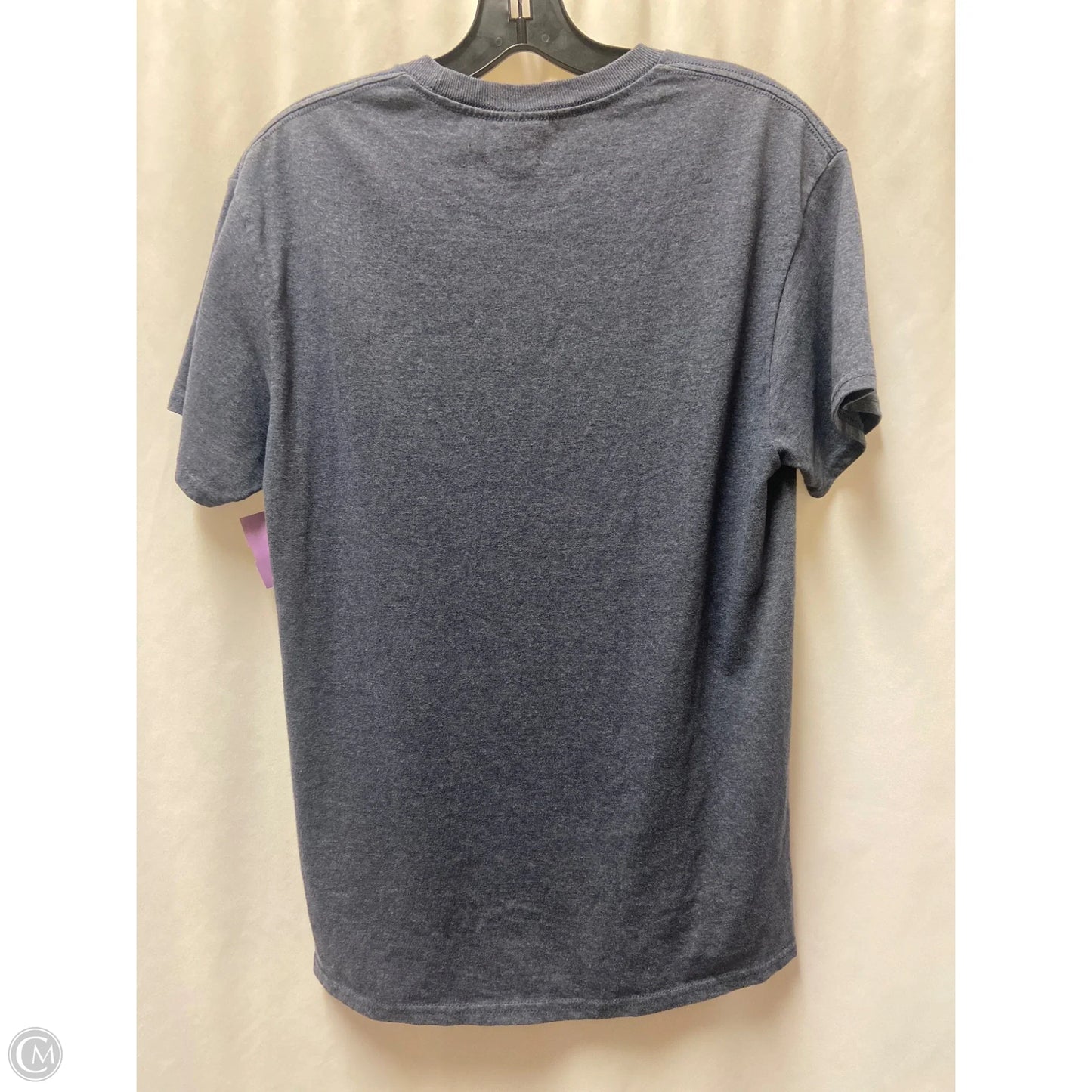Top Short Sleeve By Clothes Mentor In Navy, Size: M