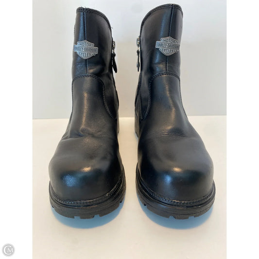 Boots Combat By Harley Davidson In Black, Size: 8.5