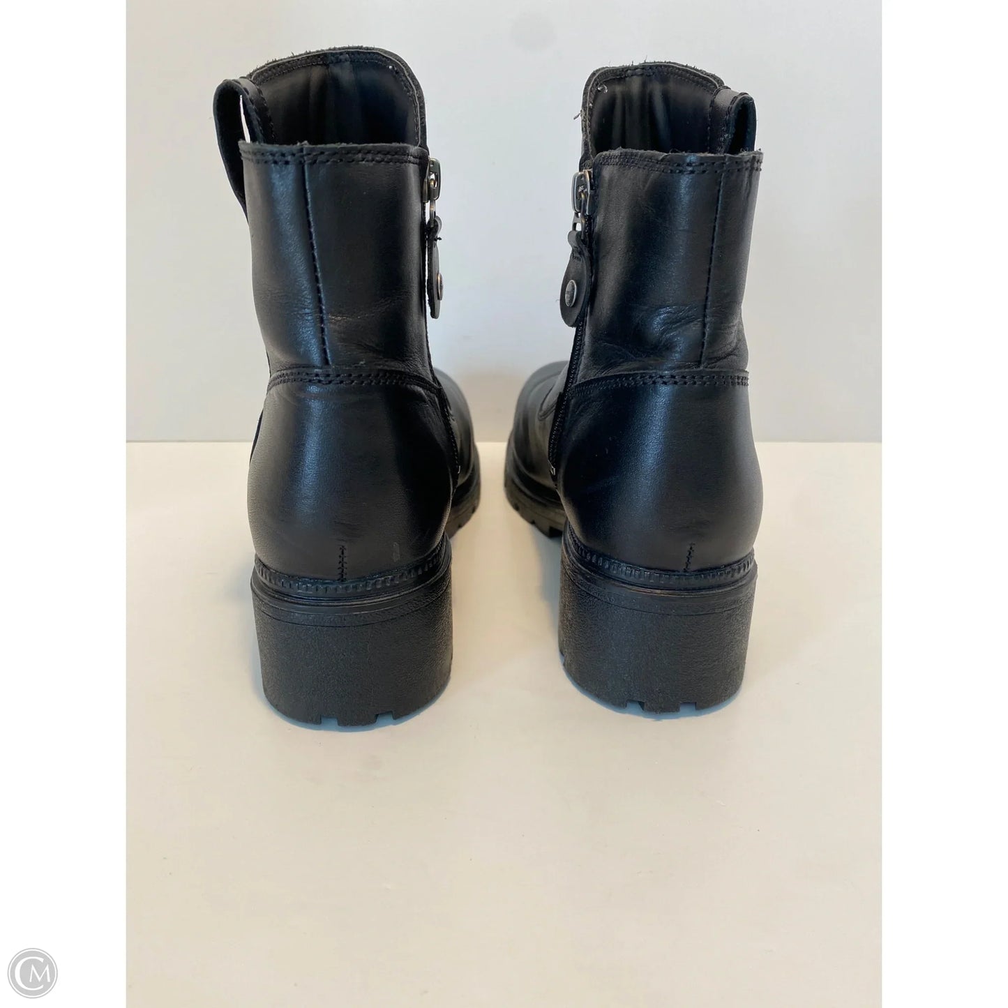 Boots Combat By Harley Davidson In Black, Size: 8.5
