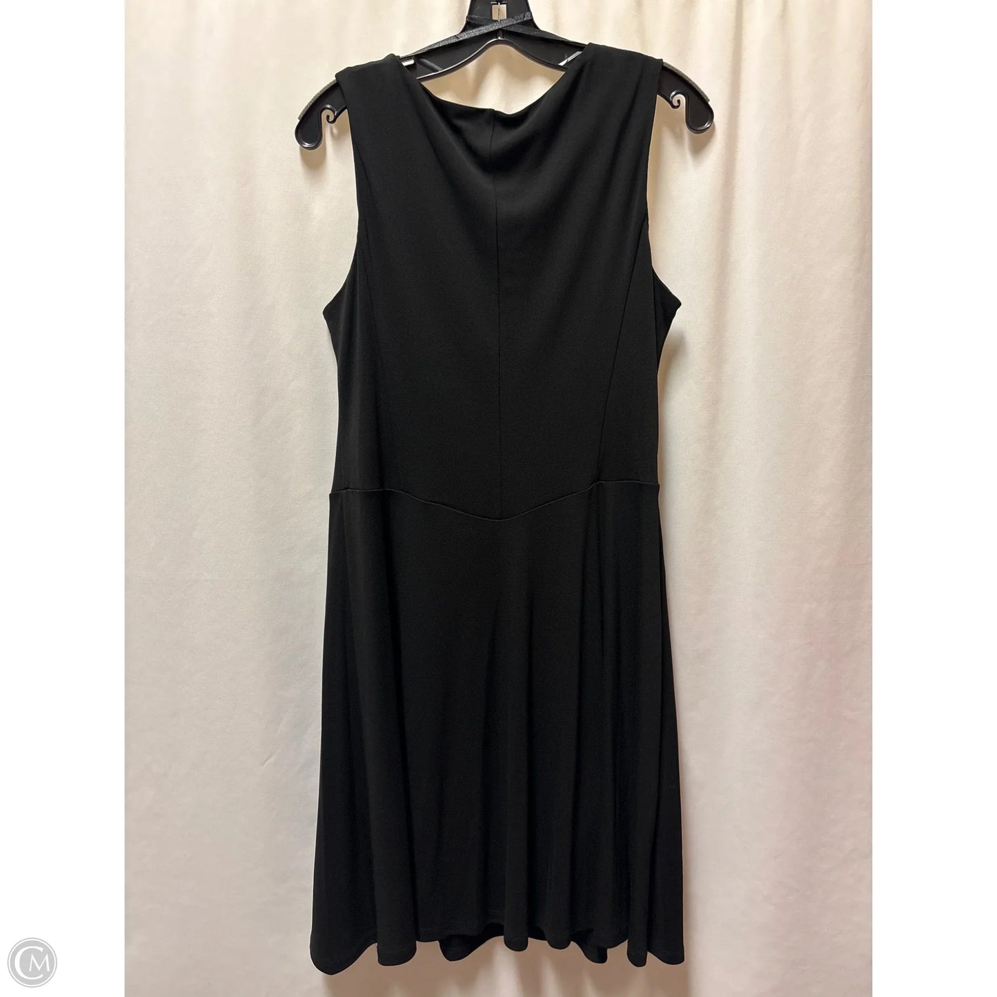 Dress Casual Midi By Luxology In Black, Size: L