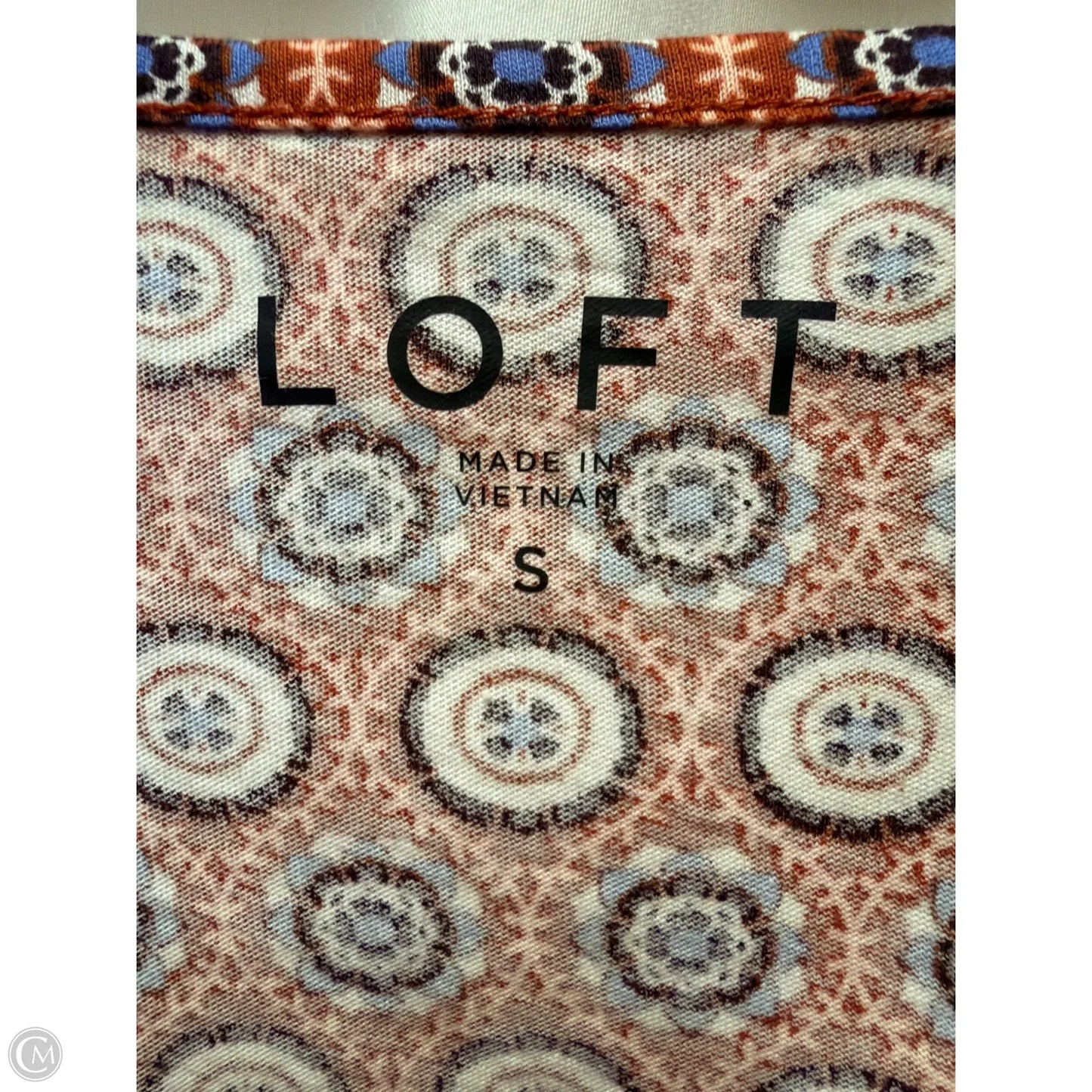 Top Long Sleeve By Loft In Blue, Size: S