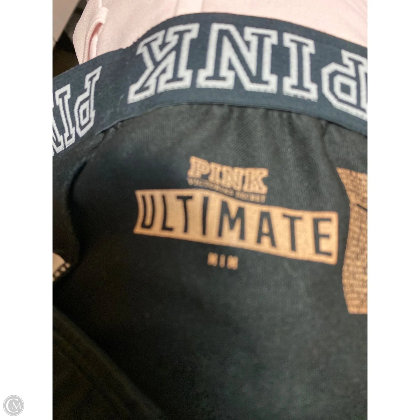 Athletic Pants By Pink In Black, Size: M