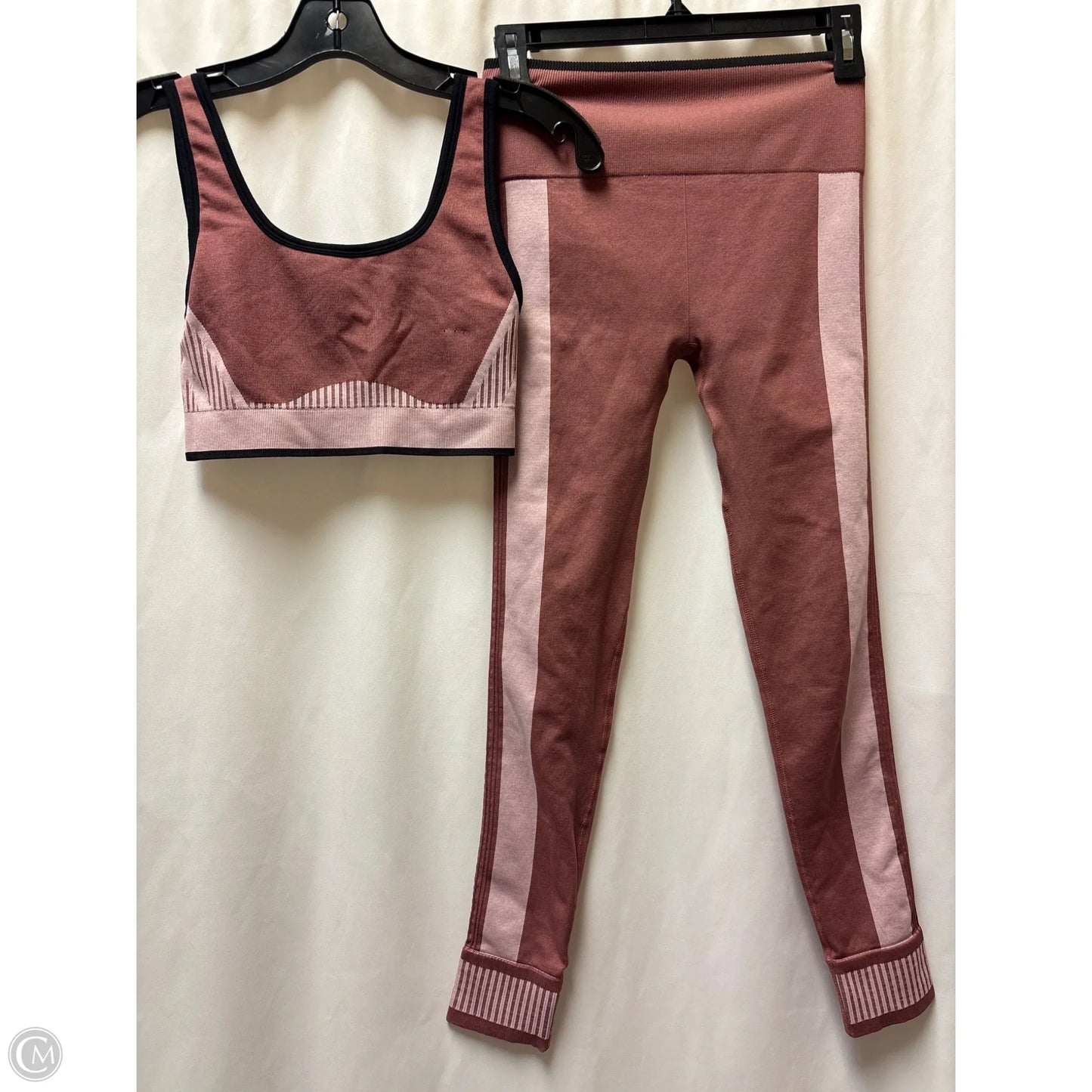 Athletic Pants 2pc By Fabletics In Mauve, Size: S