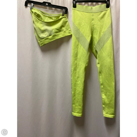 Athletic Pants 2pc By Fabletics In Yellow, Size: S