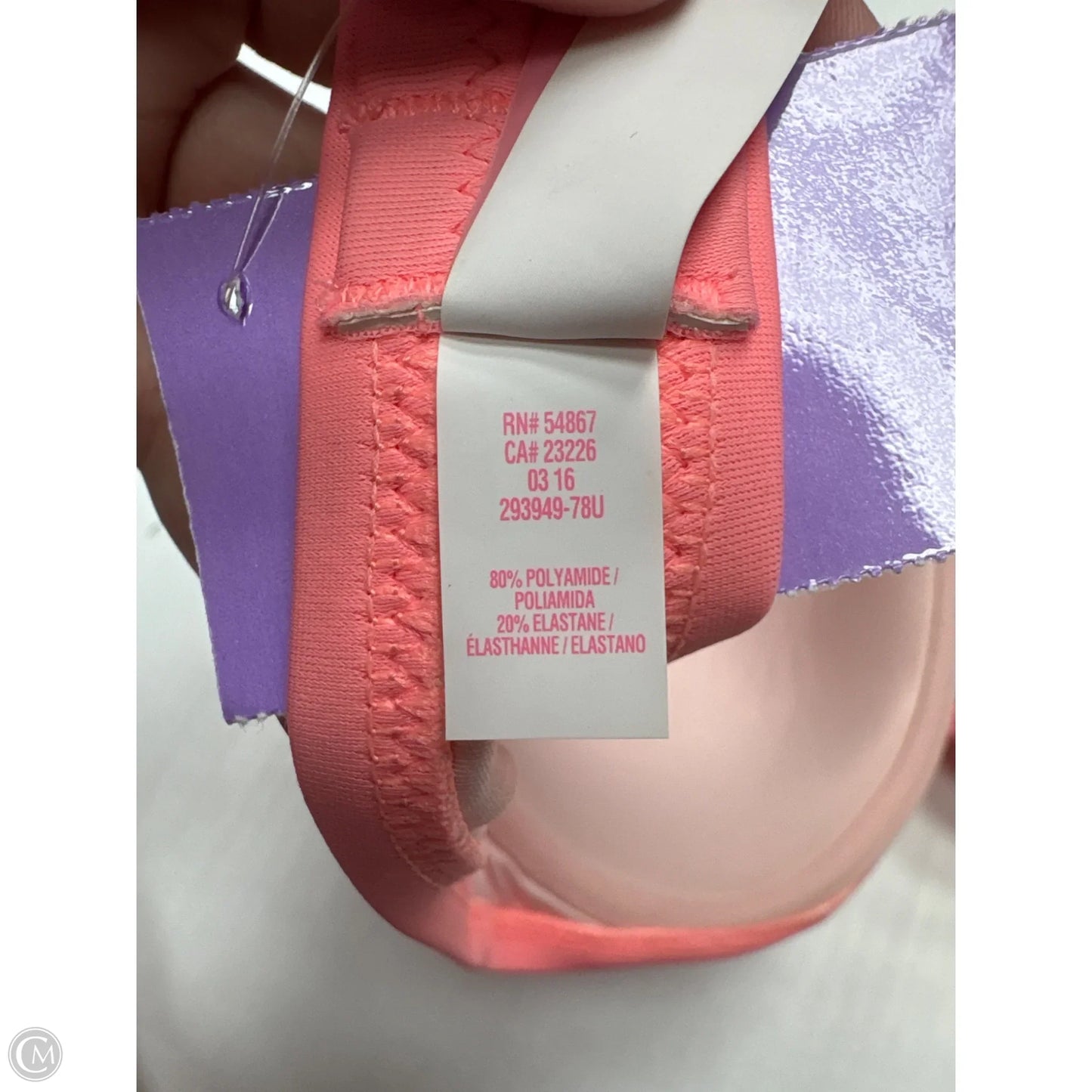 Swimsuit 2pc By Victorias Secret In Peach, Size: S