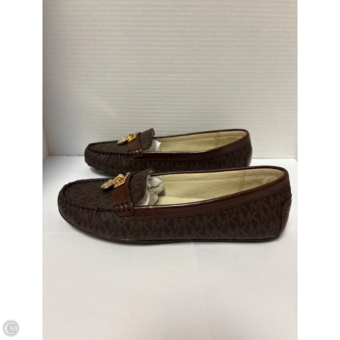 Shoes Designer By Michael Kors In Brown, Size: 9.5
