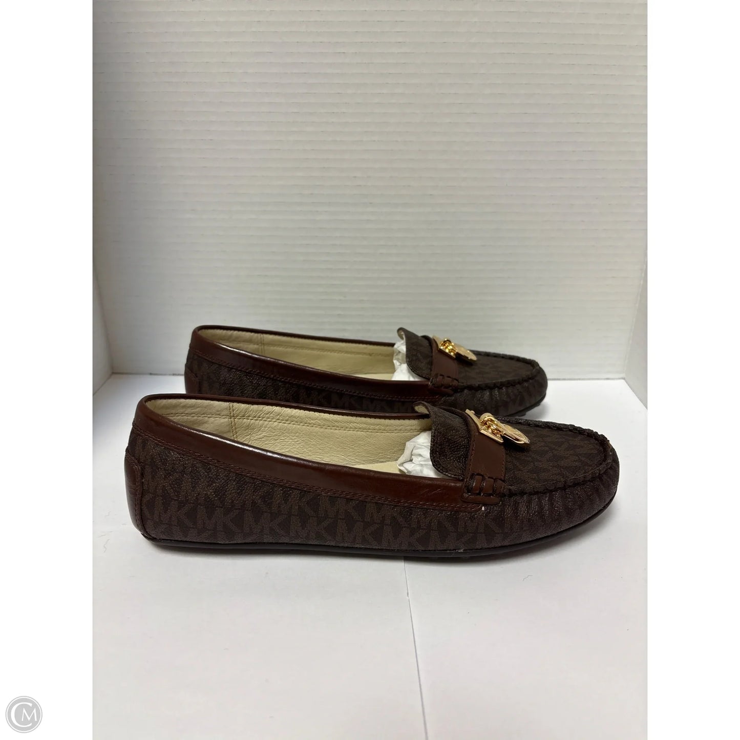 Shoes Designer By Michael Kors In Brown, Size: 9.5
