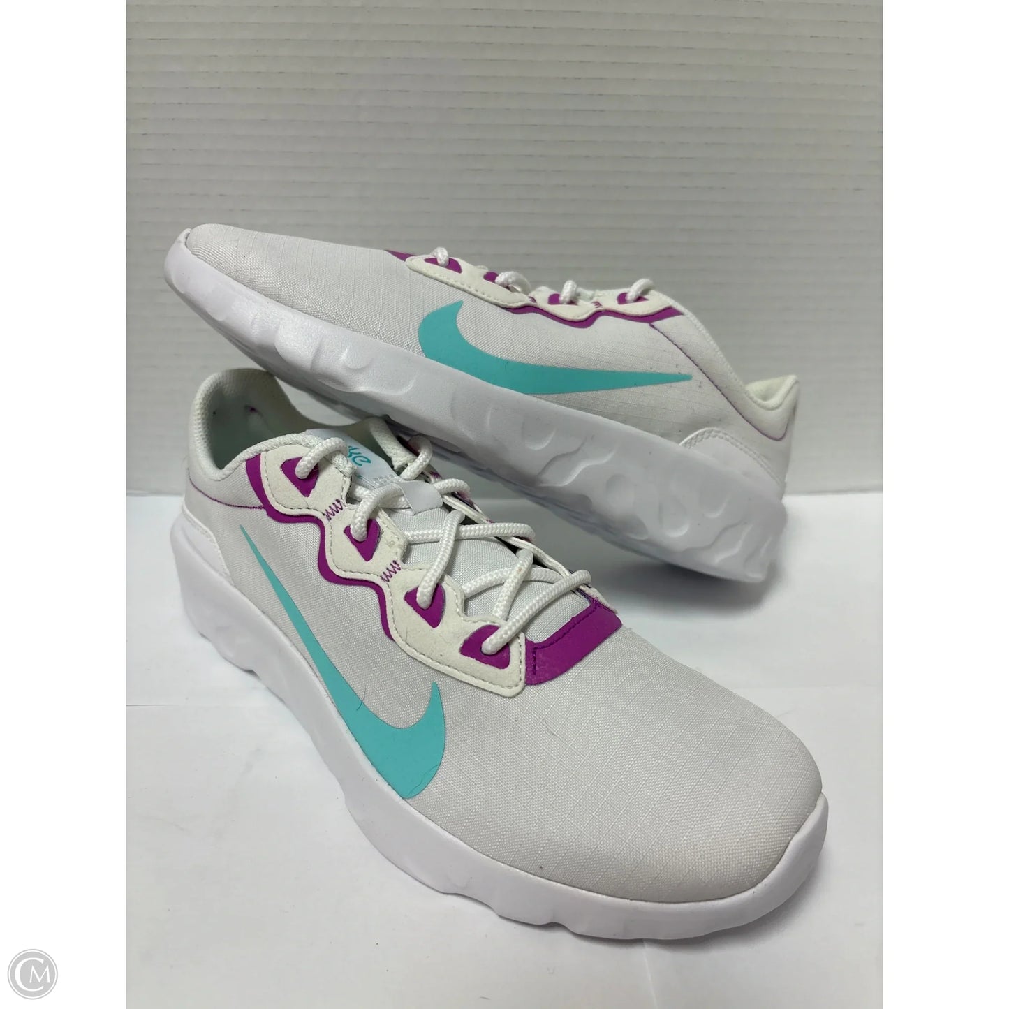 Shoes Athletic By Nike In Green & Purple, Size: 9.5