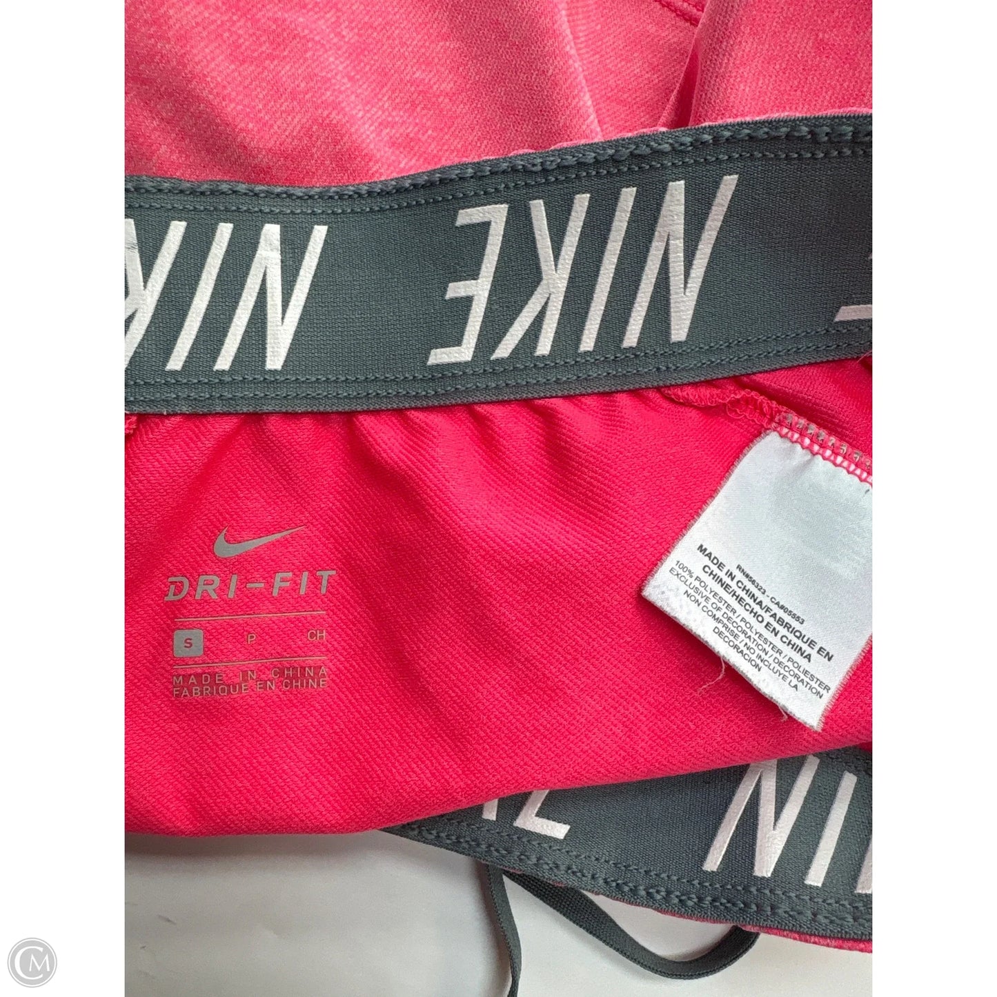 Athletic Shorts By Nike In Pink, Size: S