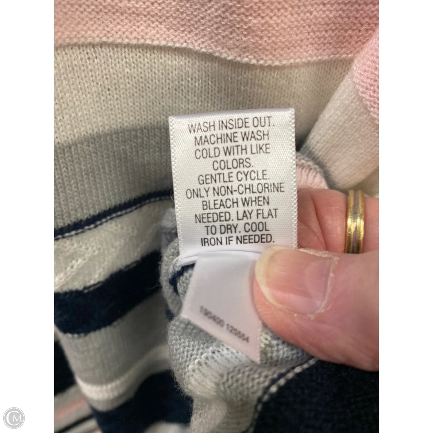 Sweater By Croft And Barrow In Grey, Size: Xxl