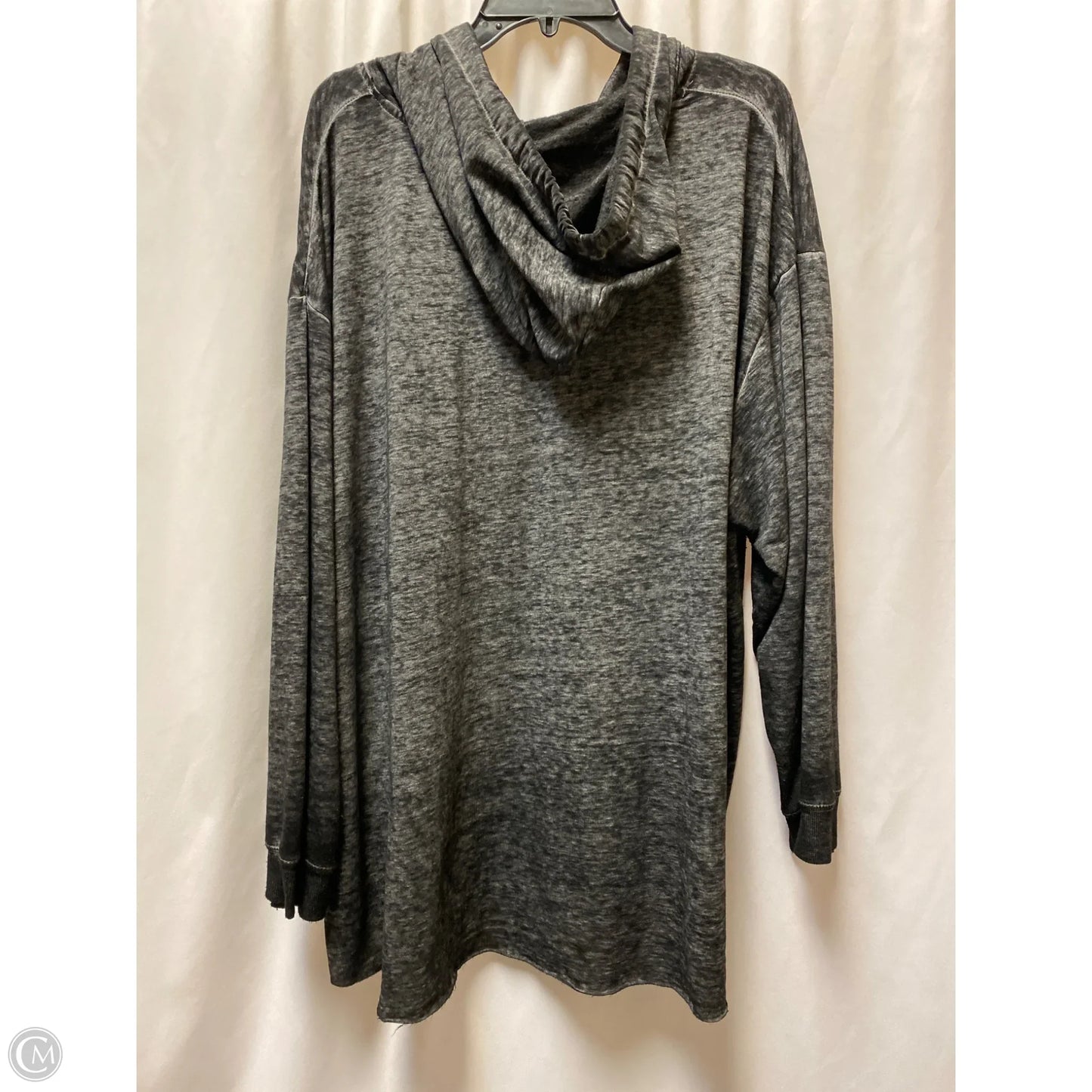 Jacket Shirt By C And C In Grey, Size: 3x