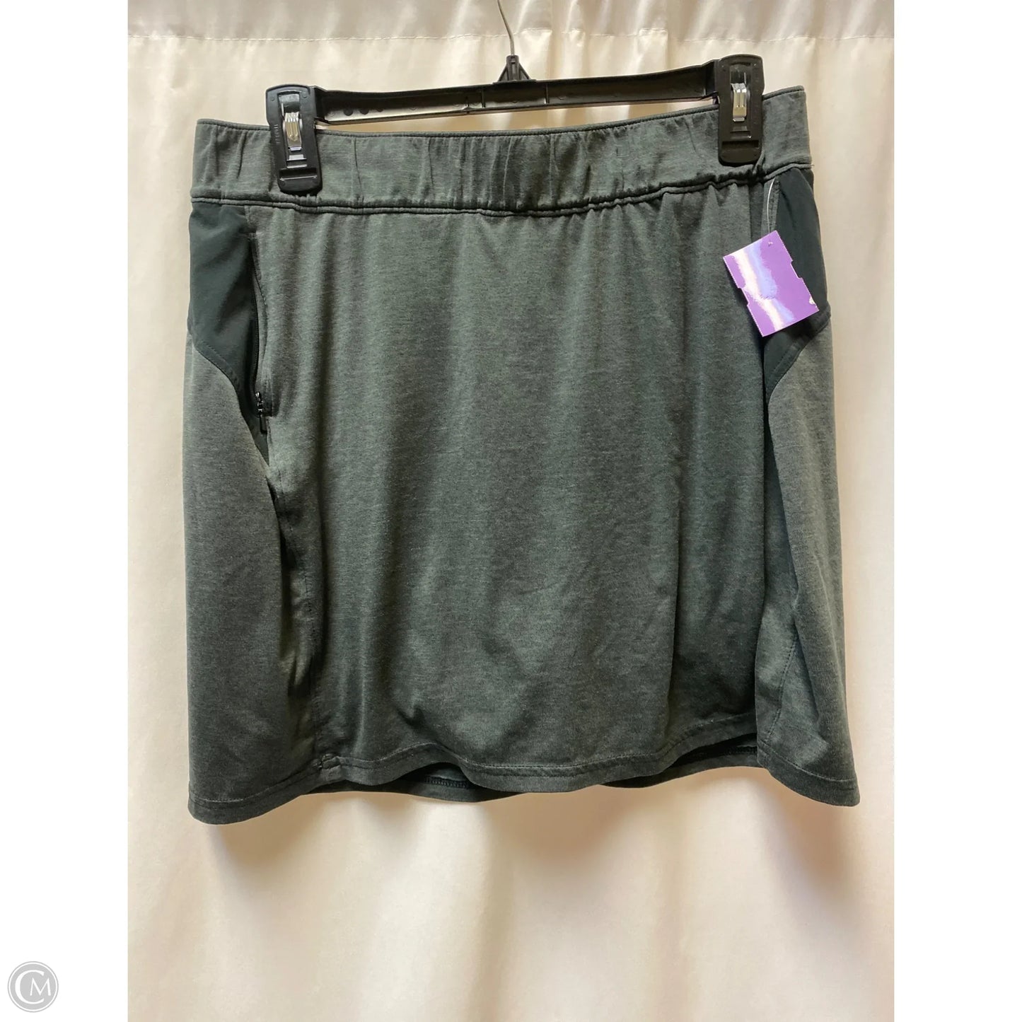 Athletic Skort By Columbia In Grey, Size: M