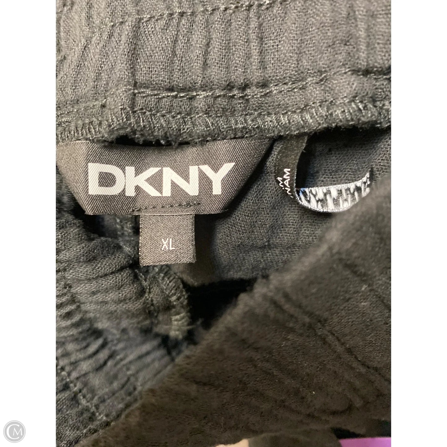 Pants Lounge By Dkny In Black, Size: Xl