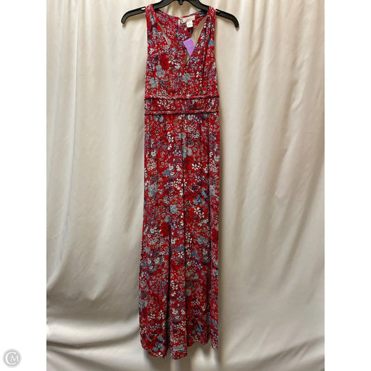 Dress Casual Maxi By Japna In Red, Size: S