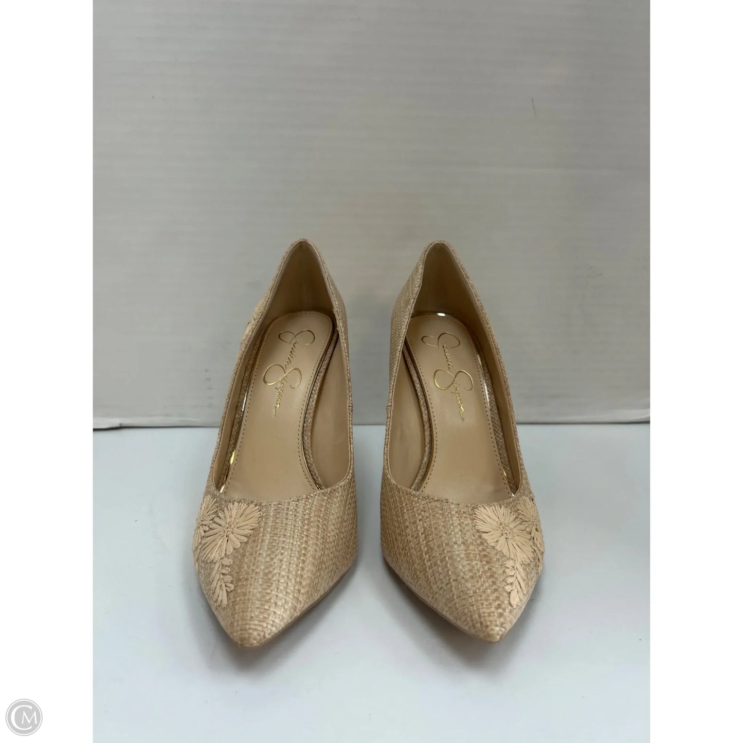 Shoes Heels Stiletto By Jessica Simpson In Tan, Size: 10