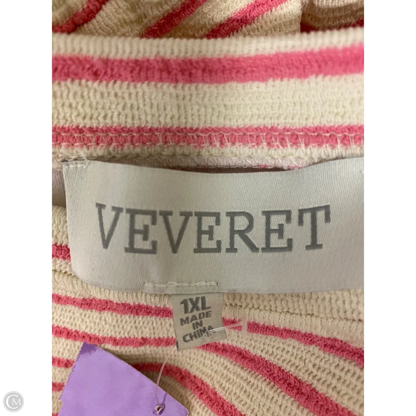 Shorts Set 2pc By Clothes Mentor In Pink, Size: 1x