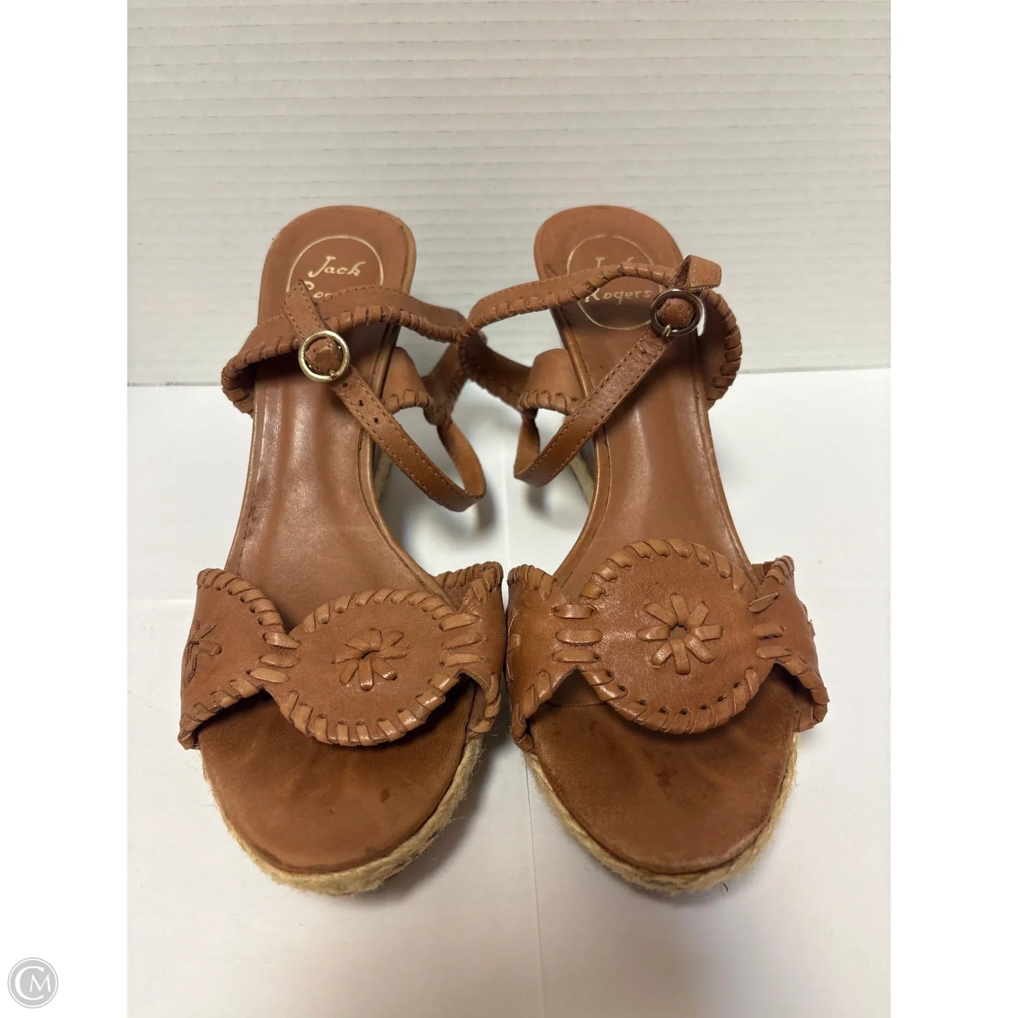 Shoes Heels Block By Jack Rogers In Brown, Size: 6