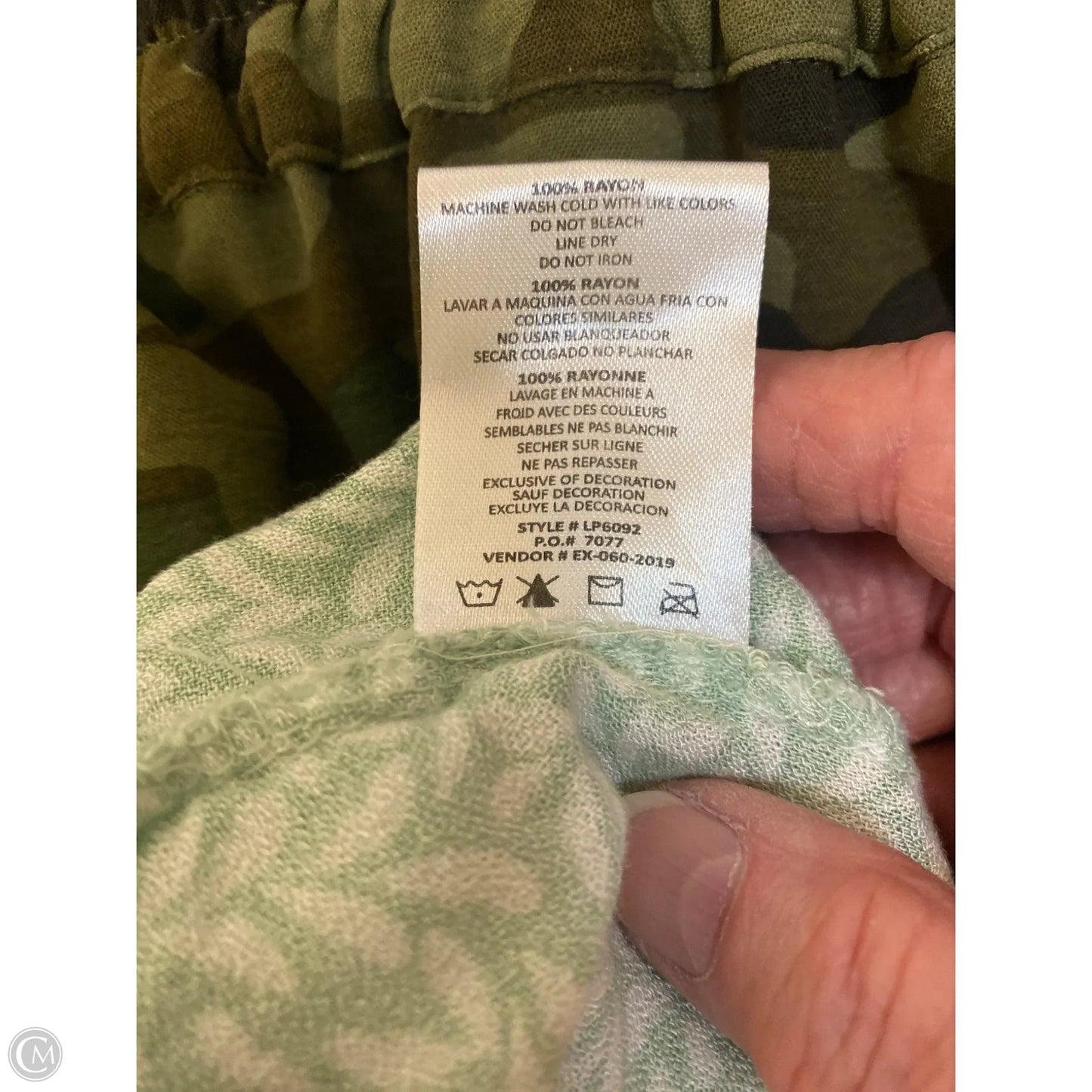 Pant other By Clothes Mentor In Green, Size: L