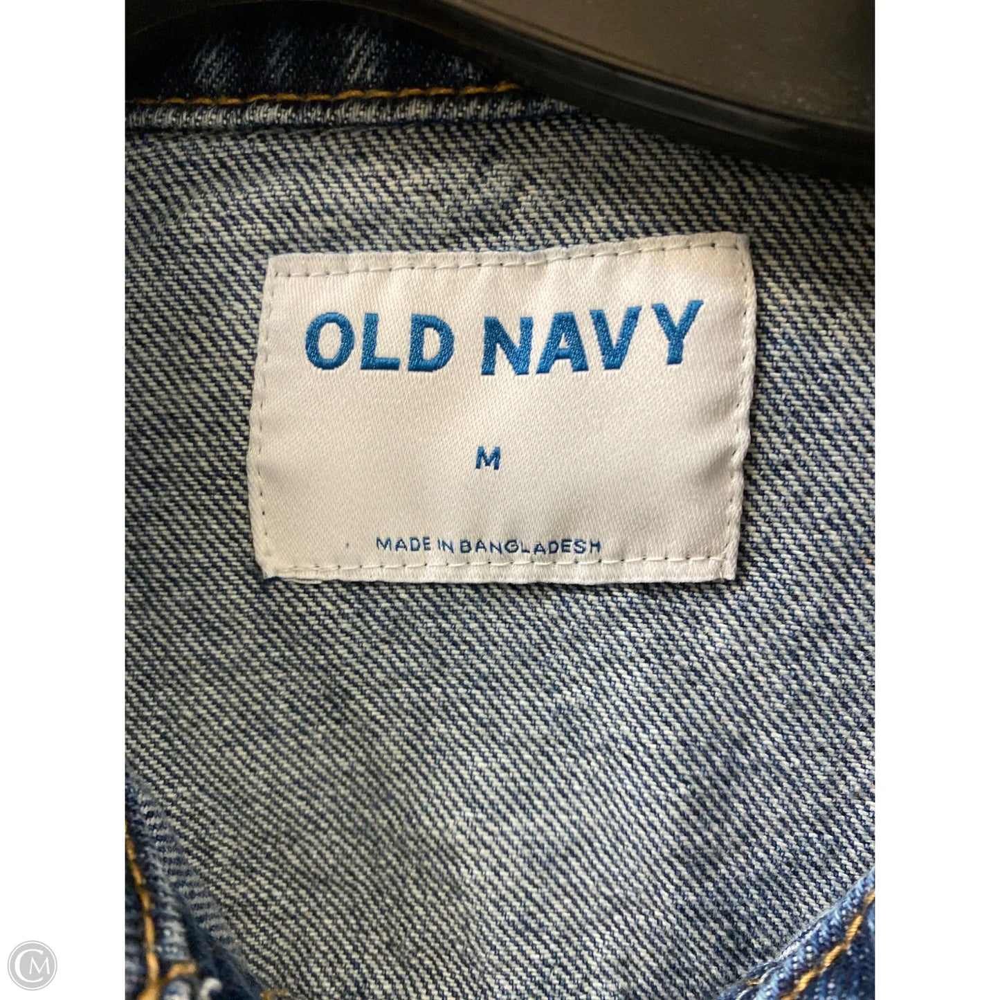 Jacket Denim By Old Navy In Blue Denim, Size: M