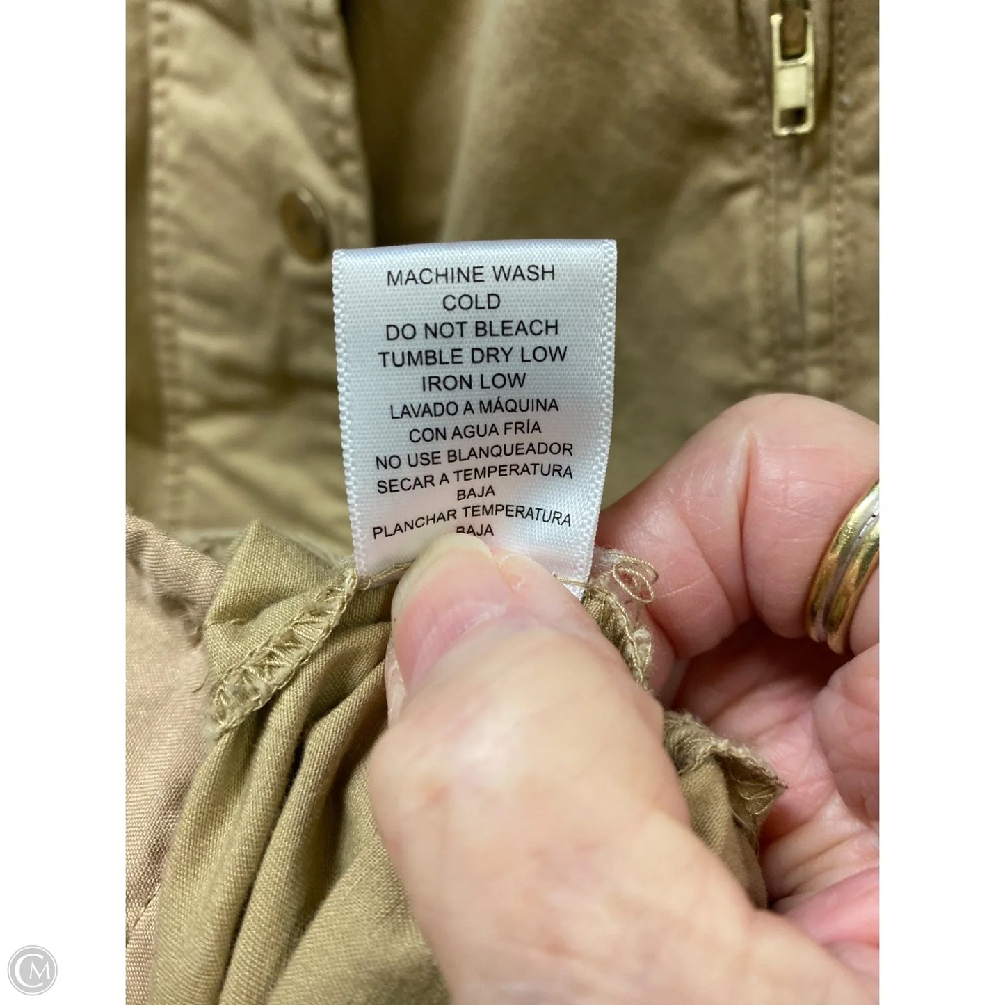 Jacket Other By Love Tree In Brown, Size: M