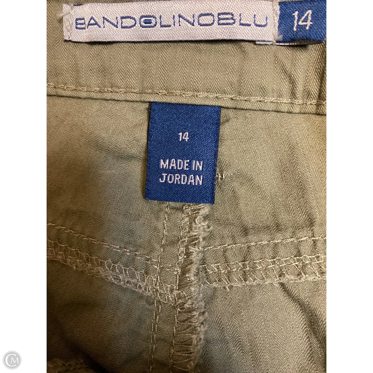 Shorts By Bandolino In Green, Size: 14