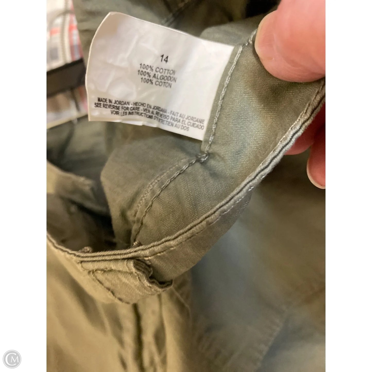 Shorts By Bandolino In Green, Size: 14