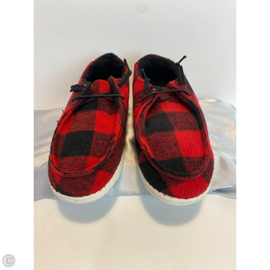 Shoes Flats By True Craft In Red, Size: 8.5
