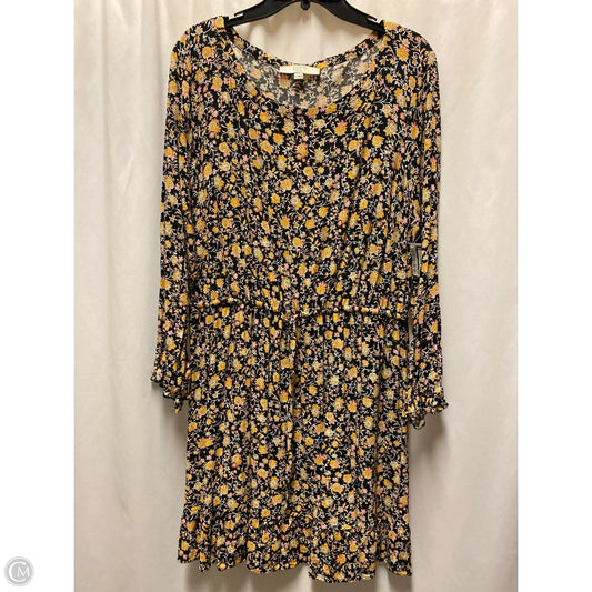 Dress Casual Midi By Loft In Zebra Print, Size: 1x