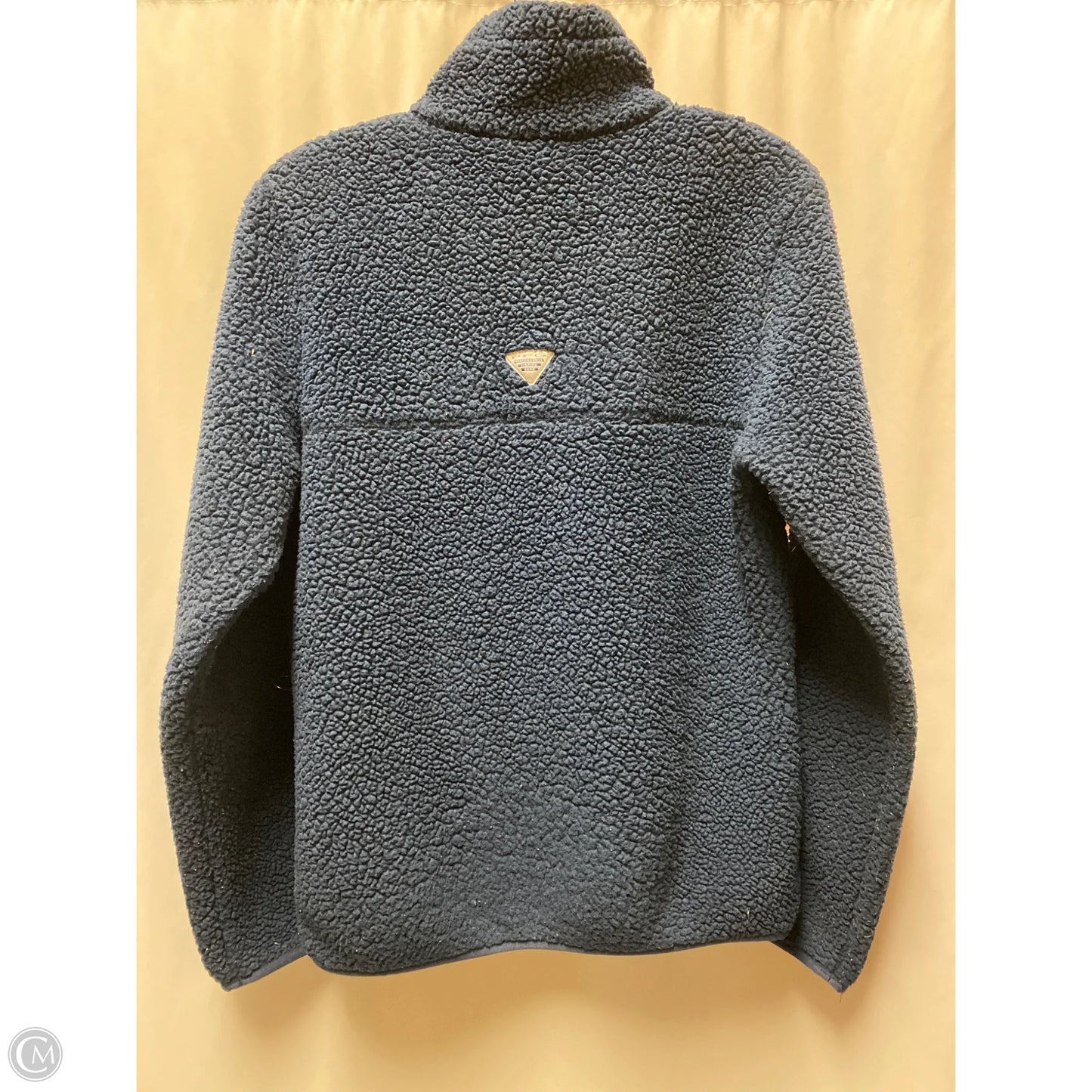 Coat Faux Fur & Sherpa By Columbia In Navy, Size: M