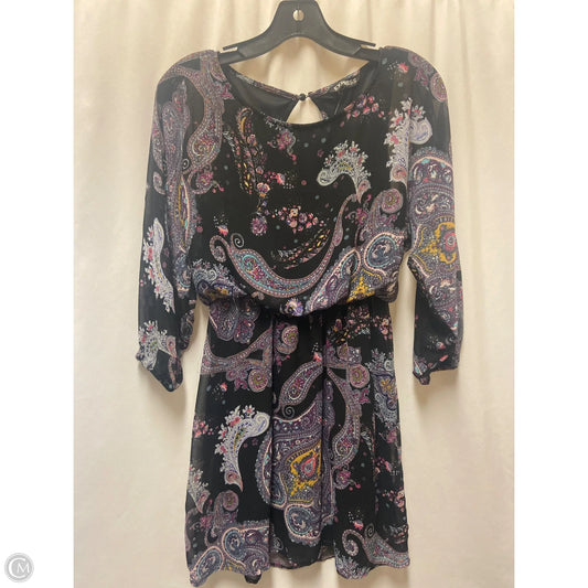 Dress Casual Short By Express In Paisley Print, Size: Xs
