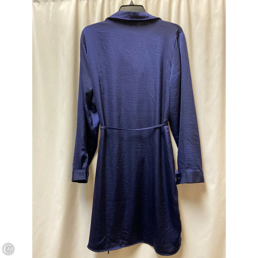 Dress Casual Midi By Lucky Brand In Purple, Size: Xl